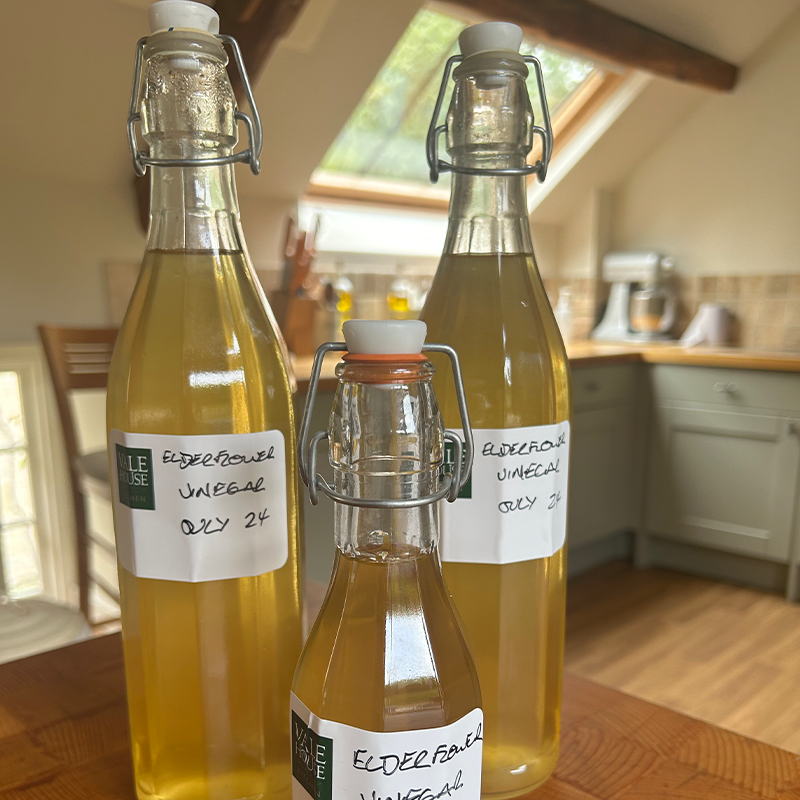 Vale House Kitchen Elderflower Vinegar Recipe